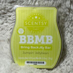 Scentsy BBMB Jumpin' Jellybean Scent Bar - Bright Yellow